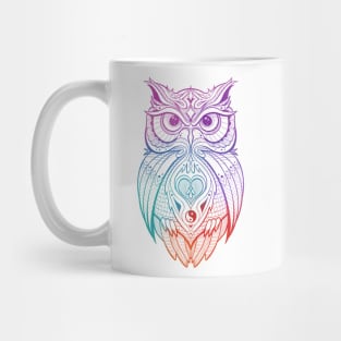 OWL Warrior Heart Line Art Mug